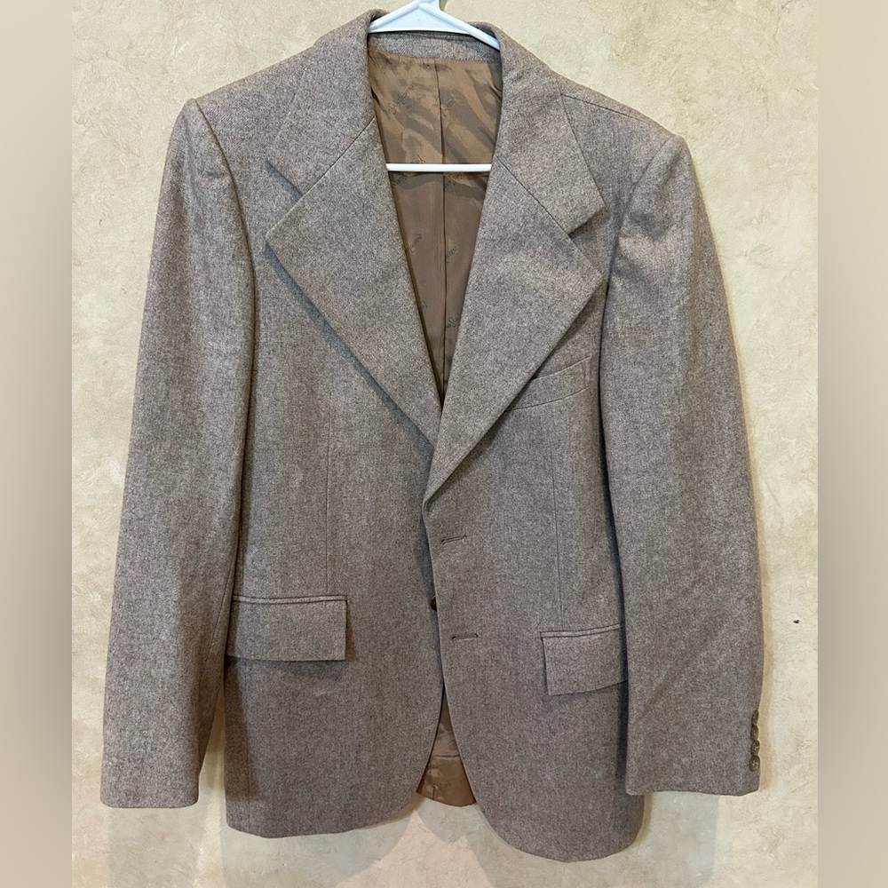 Yves Saint Laurent vintage wool blazer and vest size 38 short